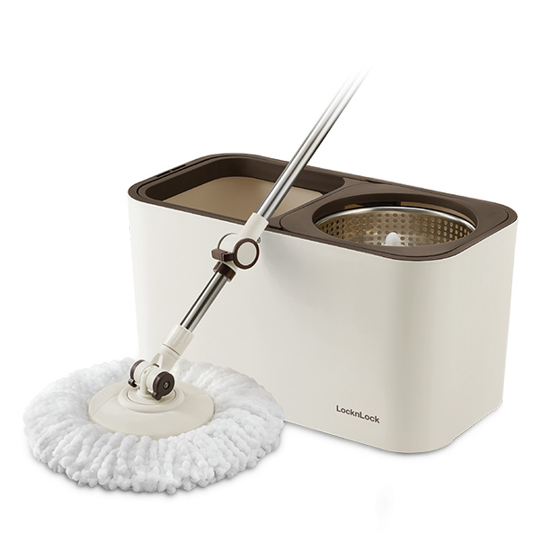 Bộ Cây Lau Nhà Dual Bucket Spin Mop 450x235x240mm - ETM478, , large image number 1